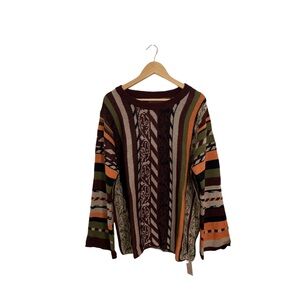 BloomChic Earthy Toned Knit Sweater